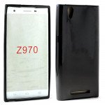 Wholesale ZTE ZMax Z970 Soft TPU Gel Case (Black)